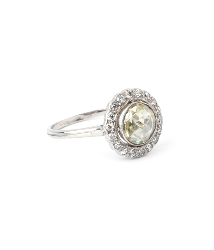 Bague ancienne diamant "Electre"