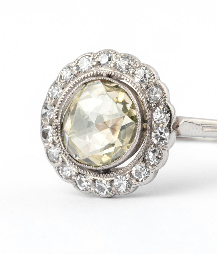 Bague ancienne diamant "Electre"