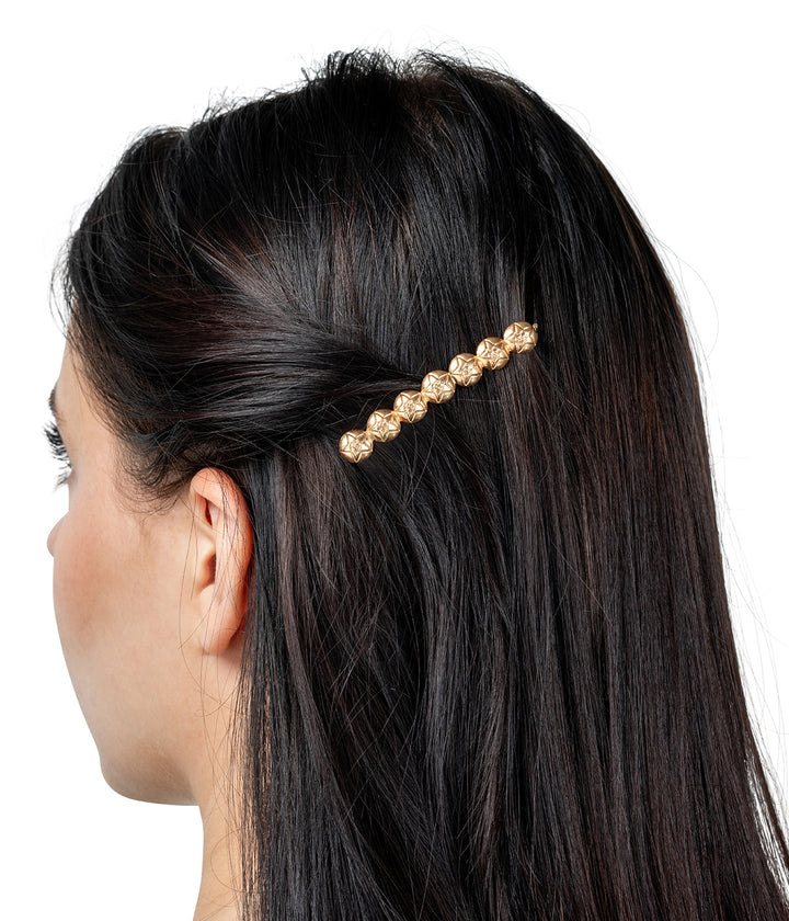 Caillou Paris - Barrette à cheveux vintage "Iffat" porter