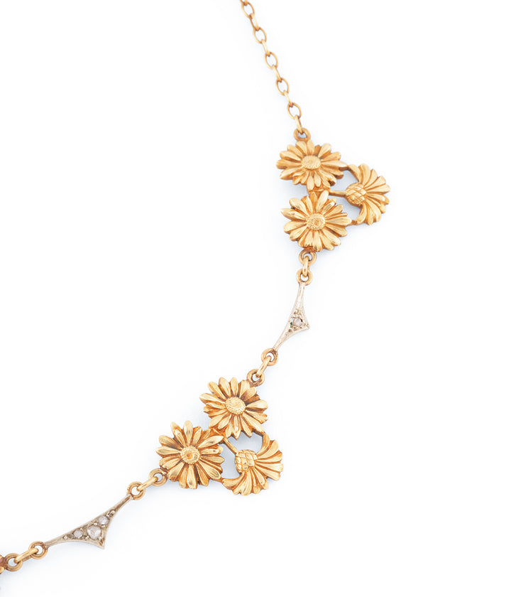 Collier Art nouveau fleurs "Vehia" - Caillou Paris