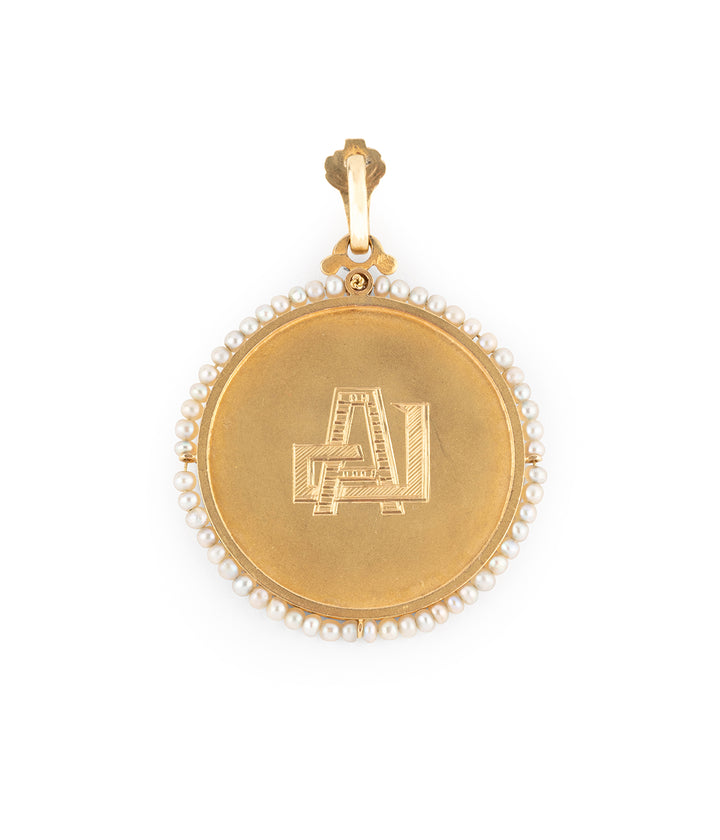 Pendentif-Art-nouveau-profil-vierge-Jouli-Caillou-Paris