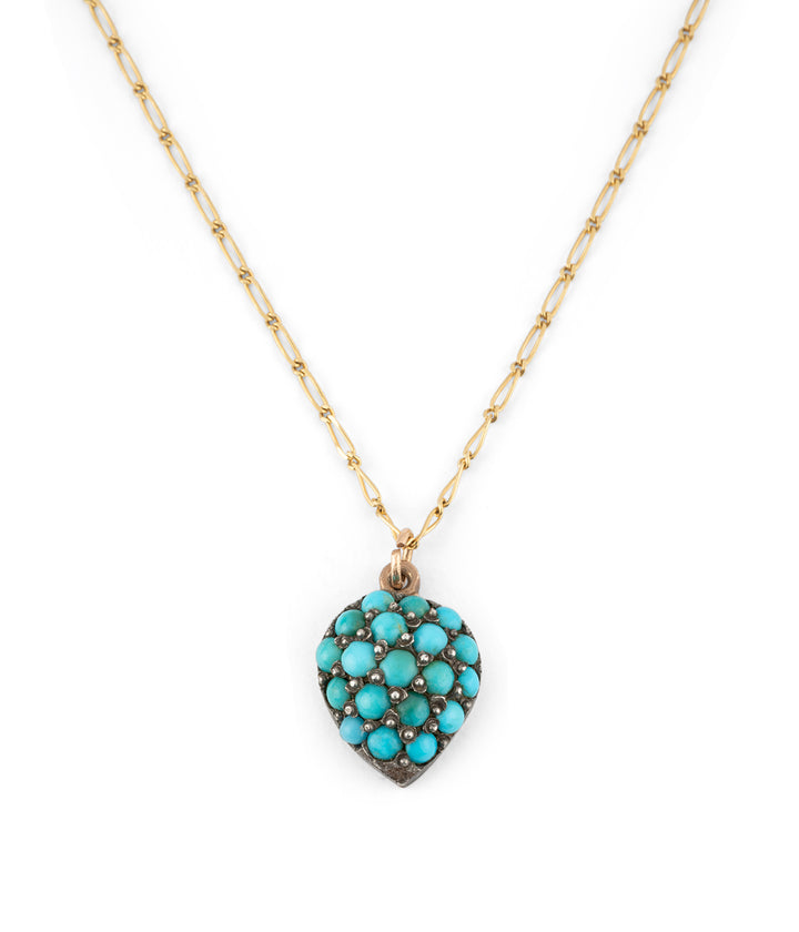 Pendentif ancien coeur Cornie - Caillou Paris
