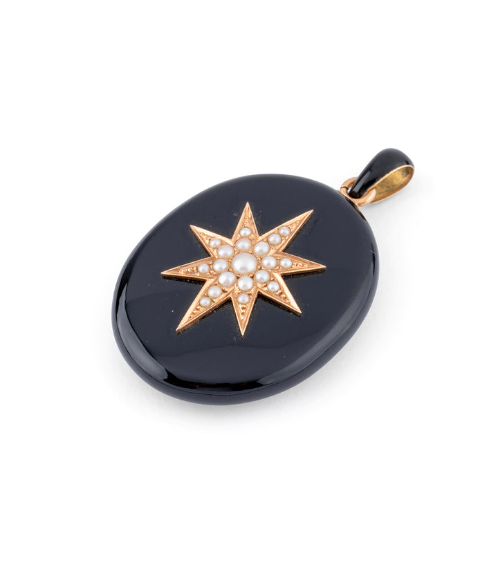 Pendentif porte-photo ancien Esa 3/4 - Caillou Paris