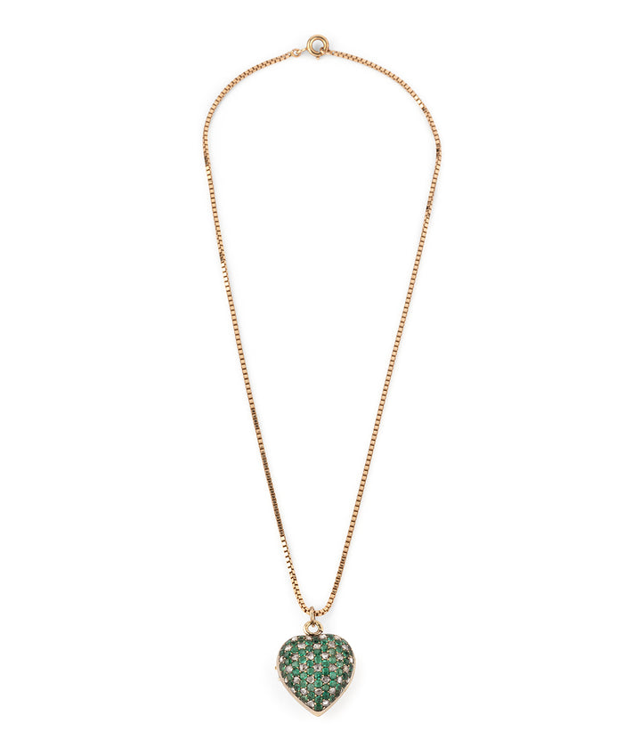 Pendentif-porte-souvenir-ancien-emeraude-diamants-Fella-Caillou-Paris