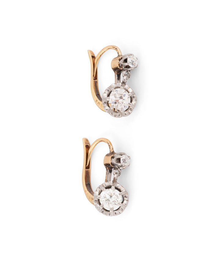 Victorian dormeuses diamonds "Walt" - Caillou Paris