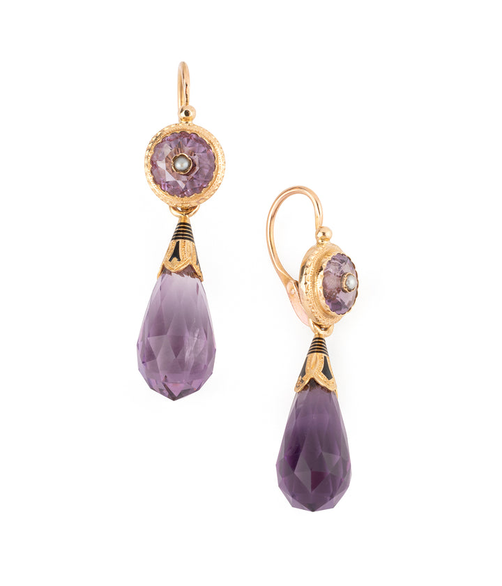 Victorian-earrings-amethyst-Bollard-Caillou-Paris