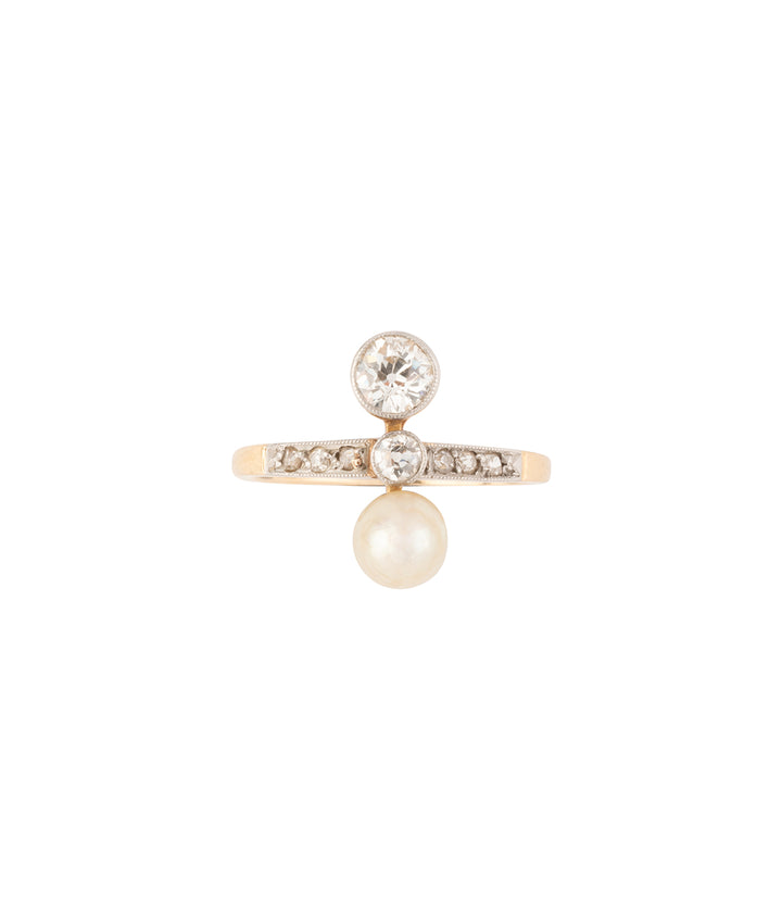 Victorian-engagement-ring-pearl-diamond-Stina-Caillou-Paris