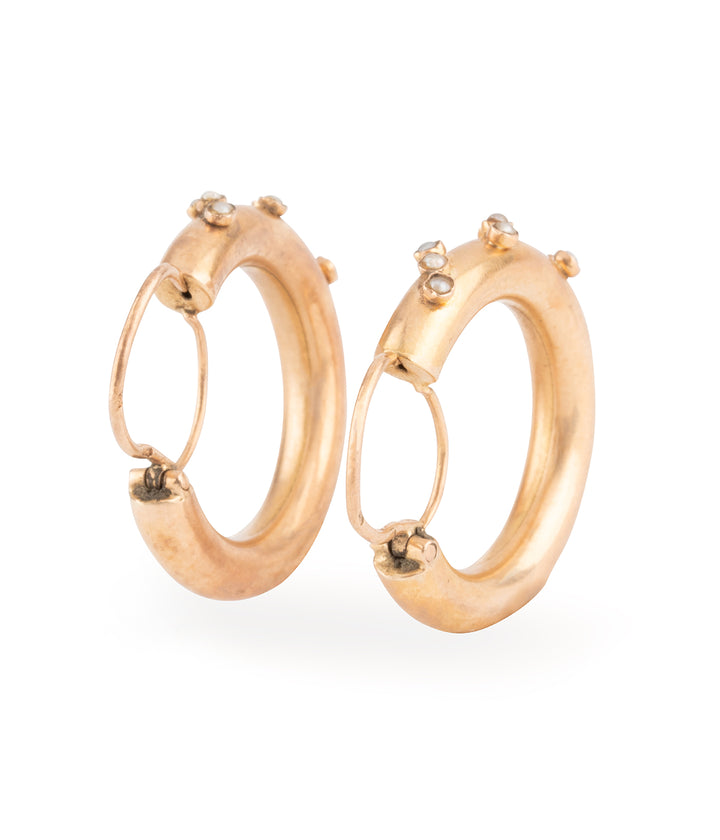 Victorian-gold-earrings-pearls-Namata-Caillou-Paris