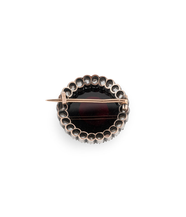 Victorian-silver-brooch-diamonds-garnet-Reeta-Caillou-Paris