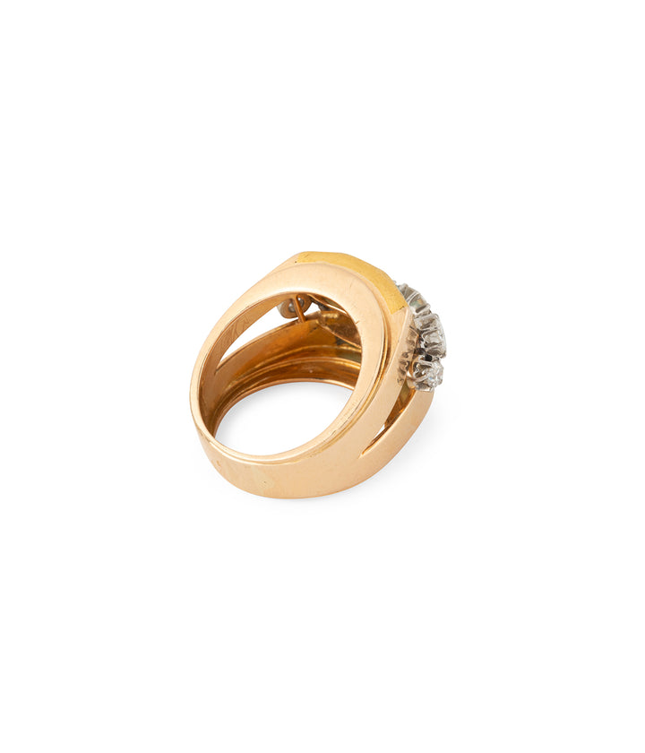 Vintage-emerald-ring-18K-gold-Gull-Caillou-Paris