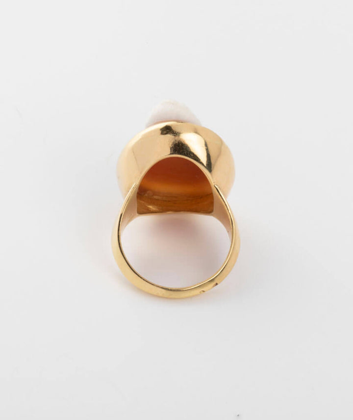 Bague camée ancien dos