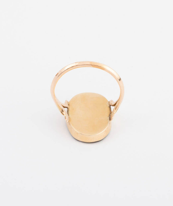 Bague intaille dos
