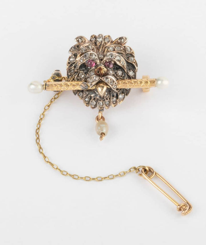 Broche Toto chaîne de sécurité