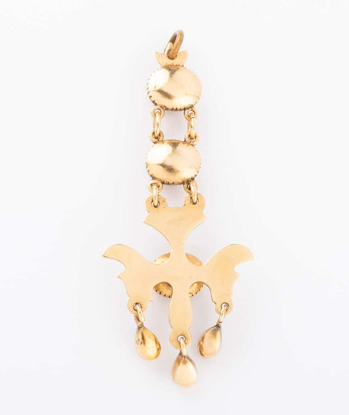 Pendentif Saint-Esprit Citrino dos