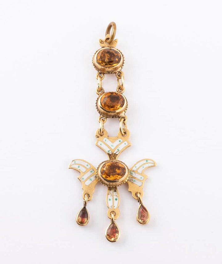 Pendentif Saint-Esprit Citrino