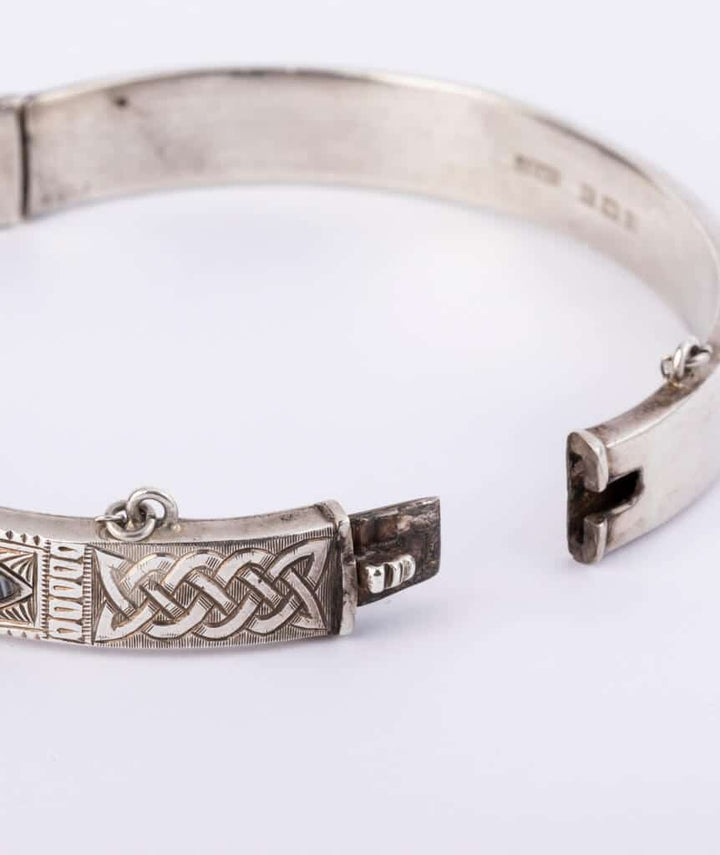 Bracelet écossais argent fermoir