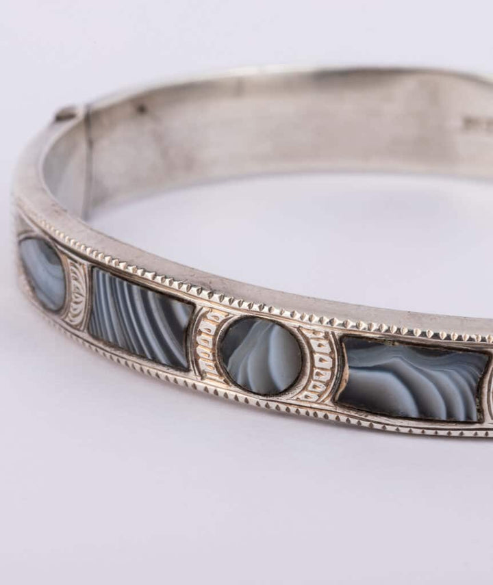 Bracelet écossais argent détail 1