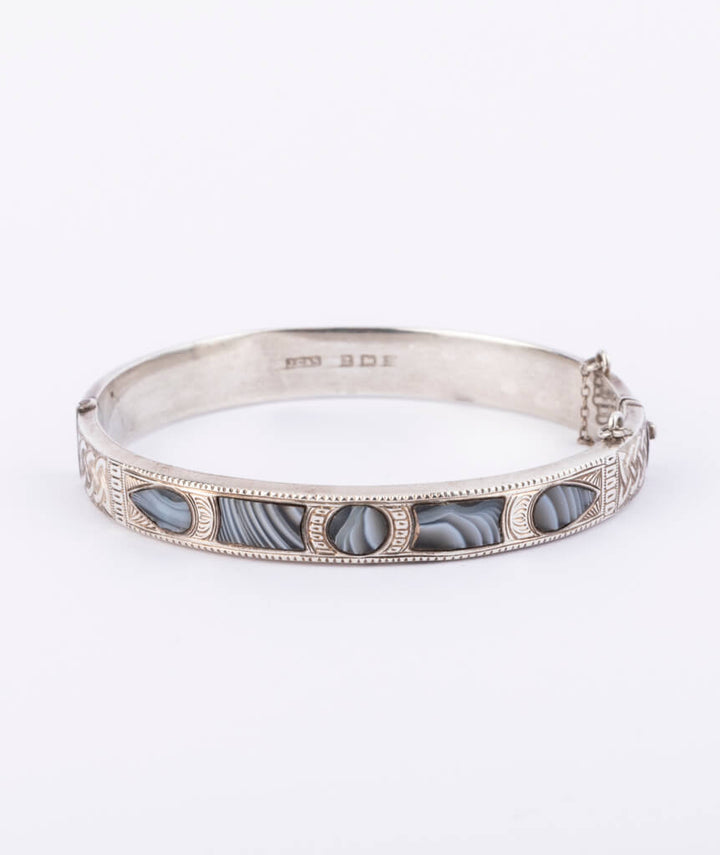 Bracelet écossais argent