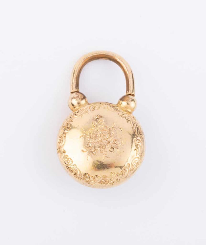 Locket lapis lazuli dos