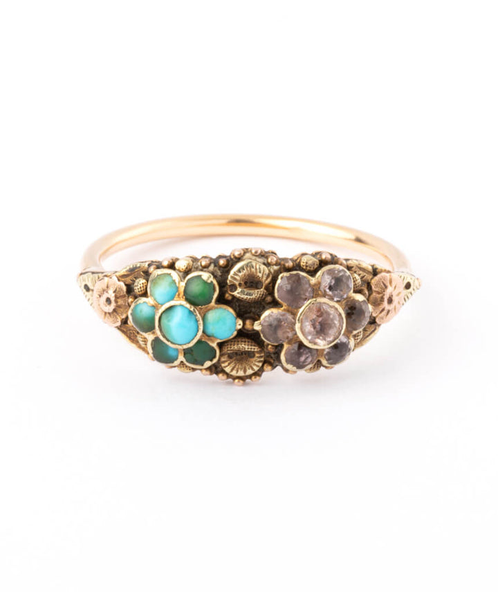 Caillou PAris - Bague ancienne or Godfrid