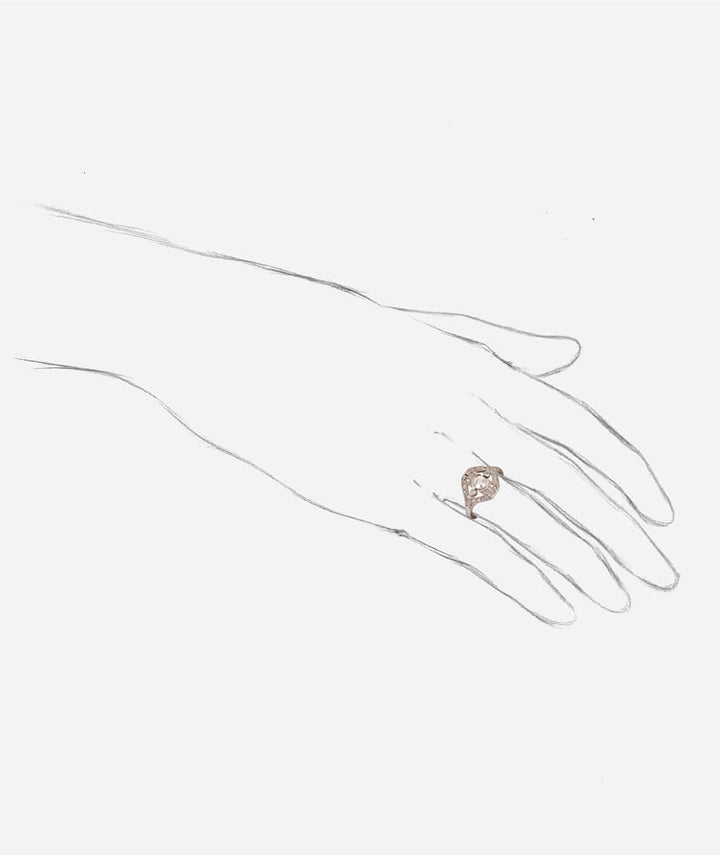 Caillou Paris - Bague Art deco Azad porter