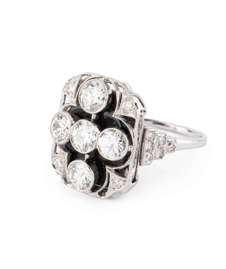 Caillou Paris Bague Art Deco Jilly Details