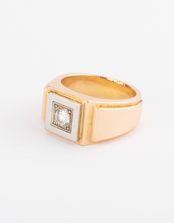 Caillou Paris - Bague Art deco Peta gauche