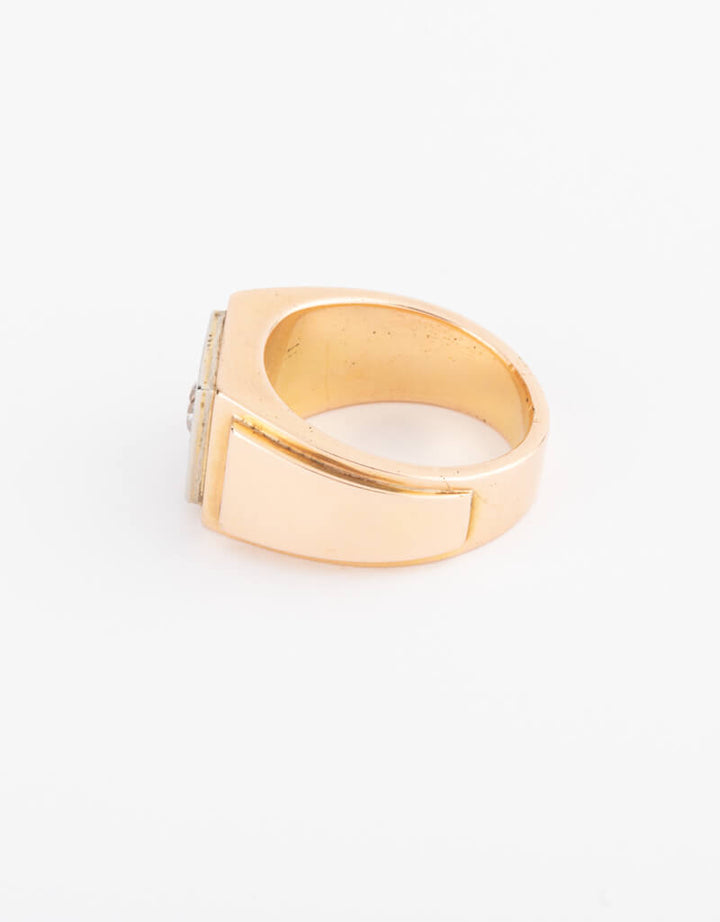 Bague Art déco diamant "Peta"