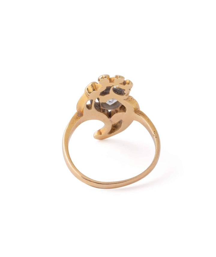 Caillou Paris Bague Art Nouveau Adsila Dos