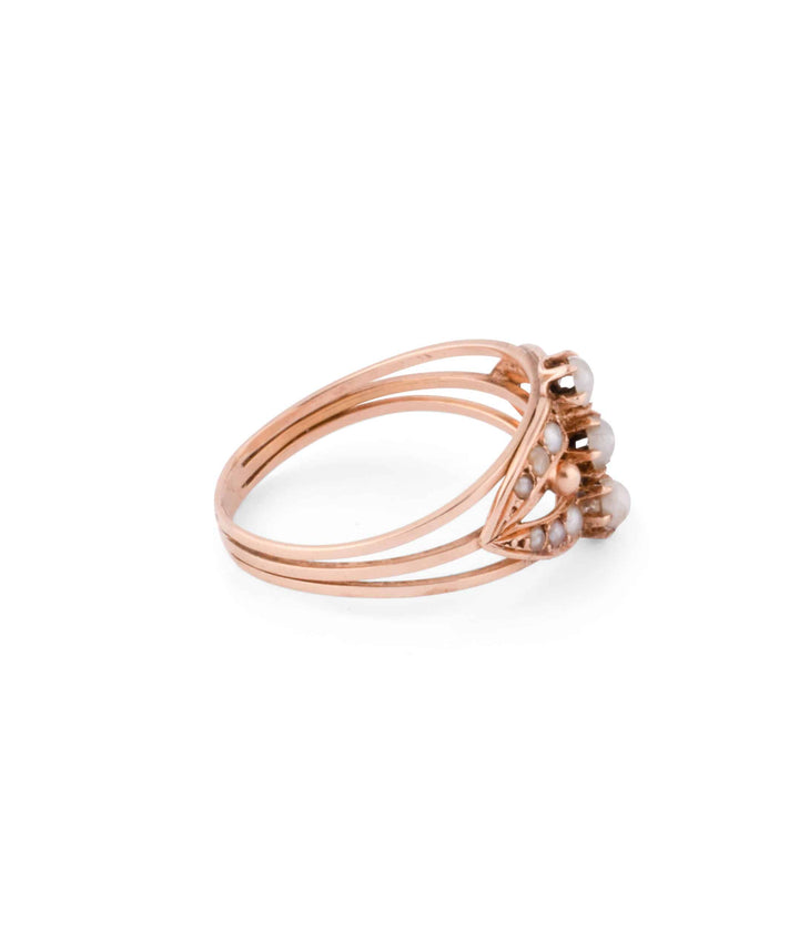 Caillou Paris Bague Napoleon Iii Cecilia Profil Droite