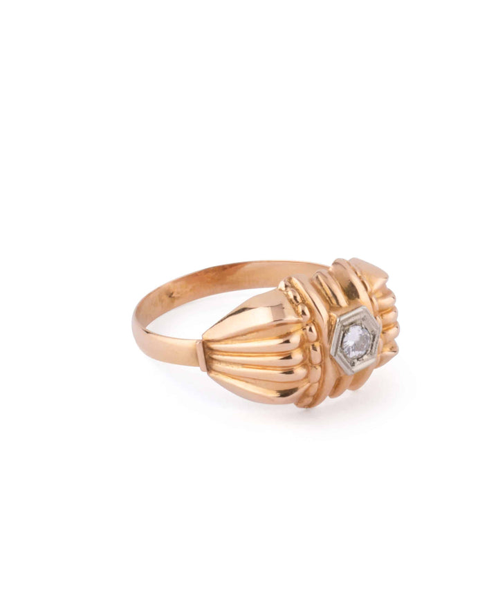 Caillou Paris Bague Tank Kali Droite