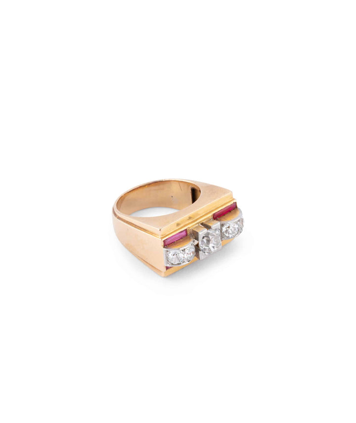 Caillou Paris Bague Tank Ransu Droite