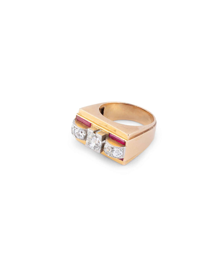 Caillou Paris Bague Tank Ransu Gauche