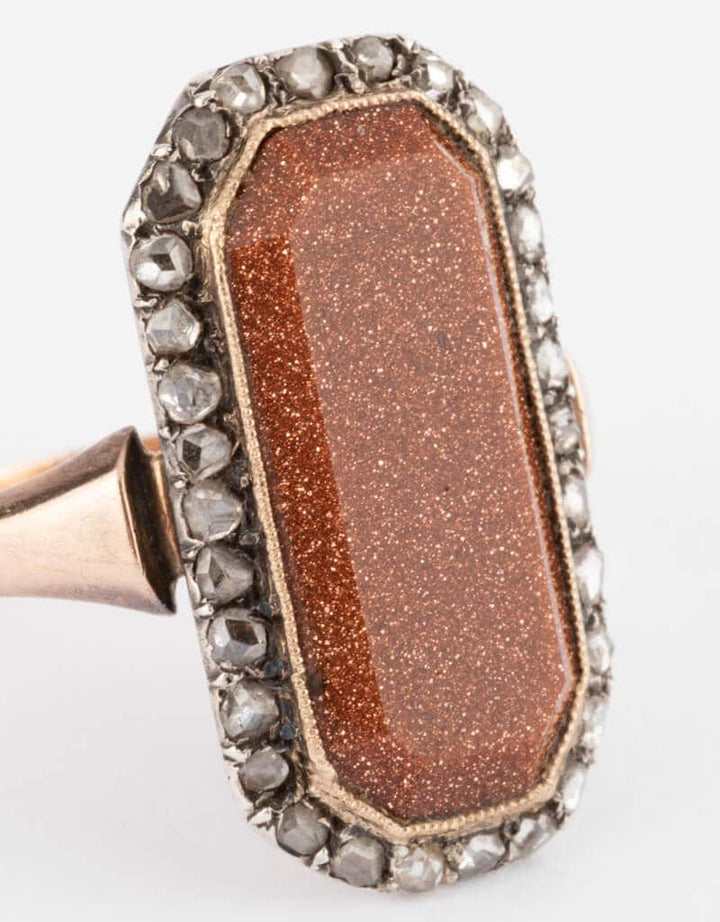Caillou Paris - Bague ancienne Nahla details