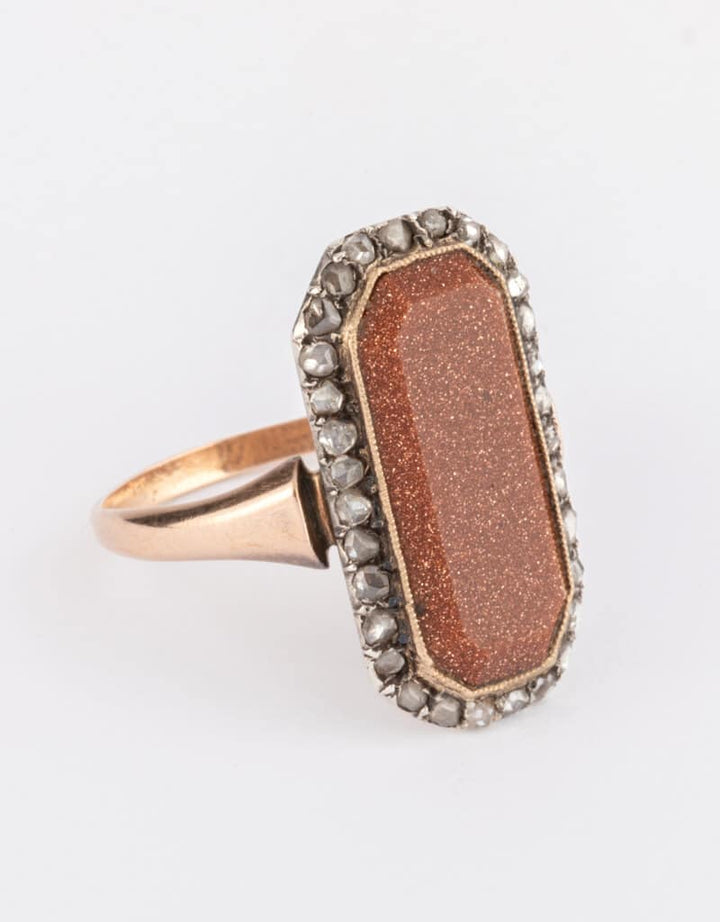 Caillou Paris - Bague ancienne Nahla droite