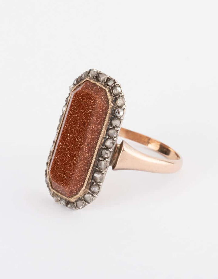 Caillou Paris - Bague ancienne Nahla gauche