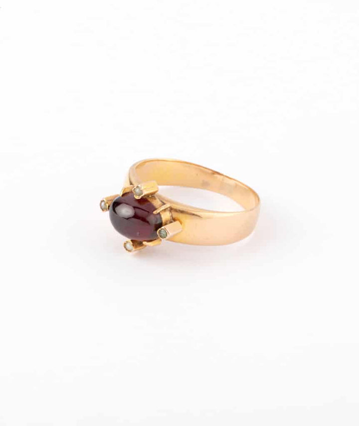 Caillou Paris - Bague ancienne Napoleon III Netina gauche