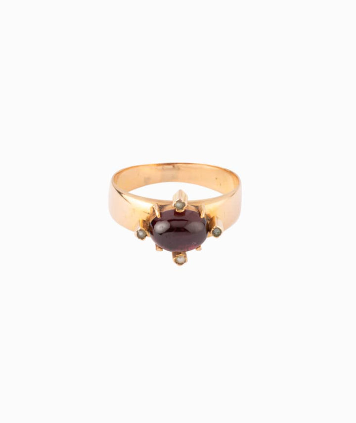 Caillou Paris - Bague ancienne Napoleon III Netina
