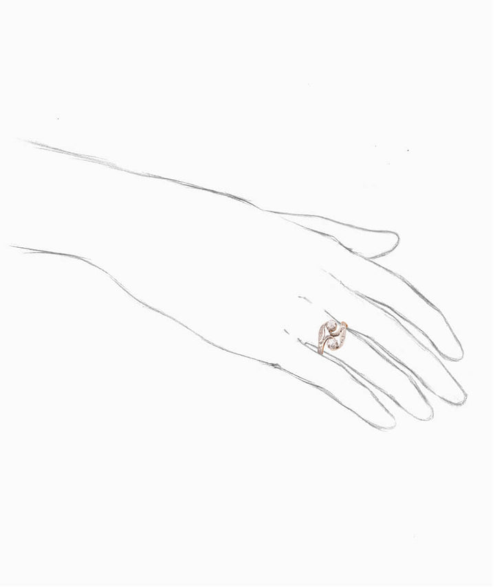 Caillou Paris - Bague ancienne Pal porter