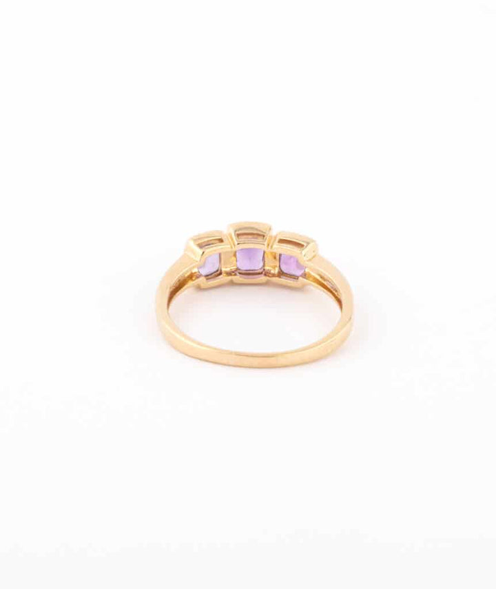 Bague 1900 en or et améthystes Sofia - Caillou Paris
