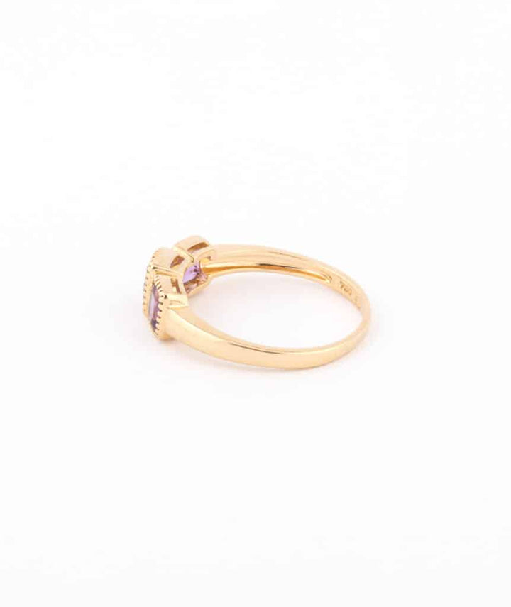 1900's gold and amethyst ring Sofia - Caillou Paris