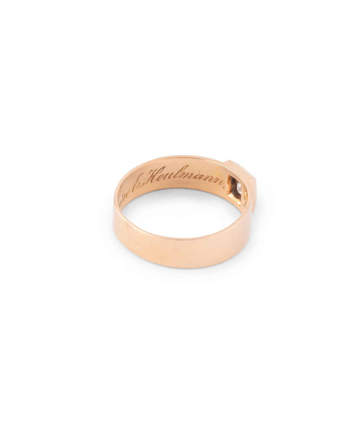 Caillou Paris Bague Ancienne Diamant Cesca Dedicace 6