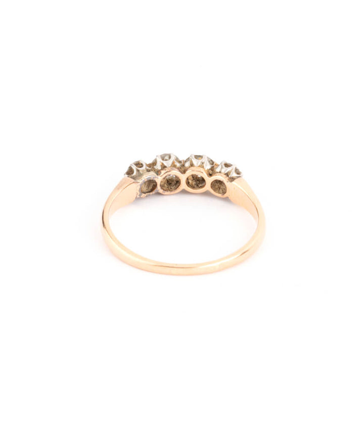 Bague jarretière ancienne Reol dos