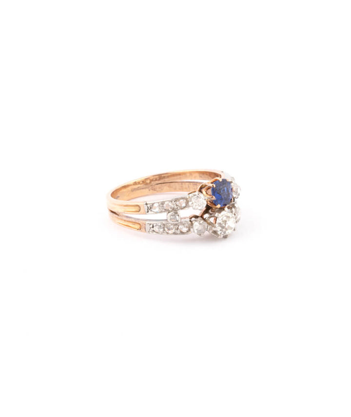 Caillou Paris Bague Ancienne Diamants %22polina%22 Profil