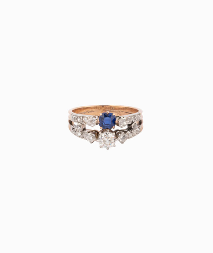 Caillou Paris Bague Ancienne Diamants %22polina%22