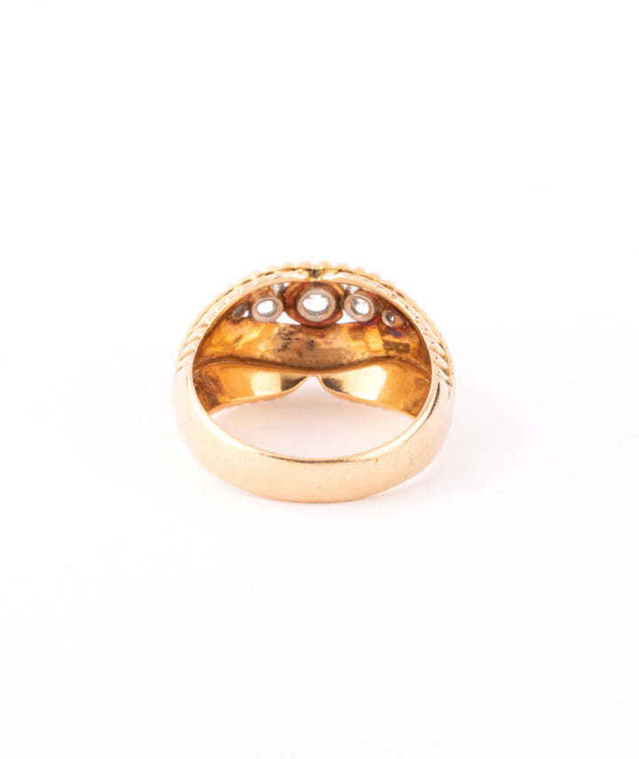 Caillou Paris - Bague ancienne diamants Bero dos