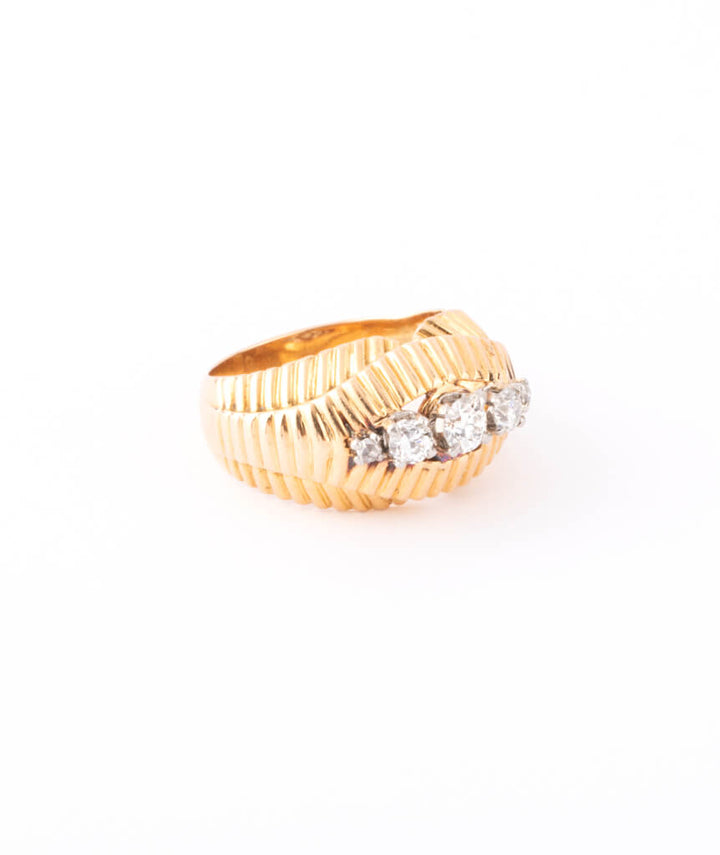 Caillou Paris - Bague ancienne diamants Bero droite