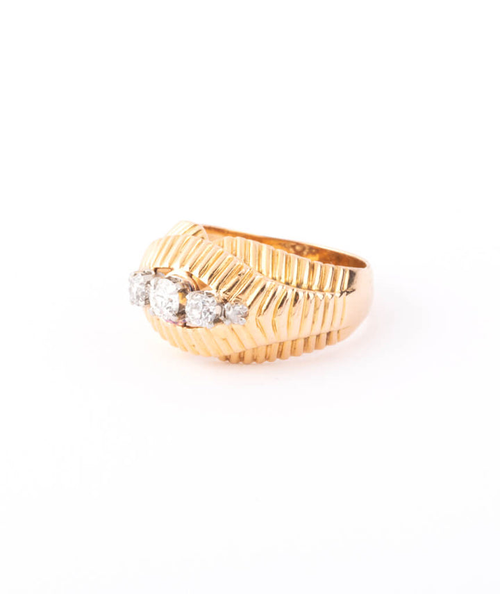 Caillou Paris - Bague ancienne diamants Bero gauche