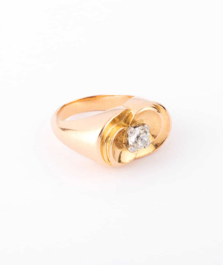 Caillou Paris - Bague ancienne diamants Chimea droite