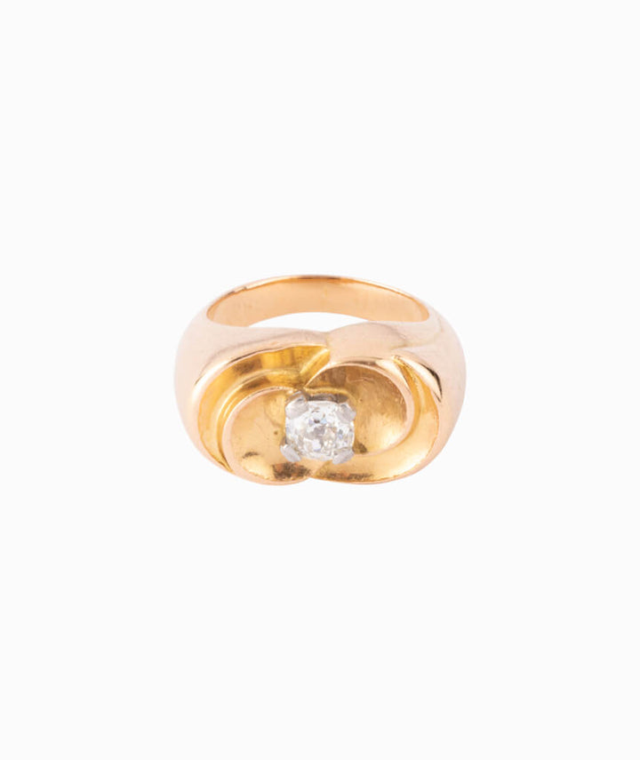 Caillou Paris - Bague ancienne diamants Chimea